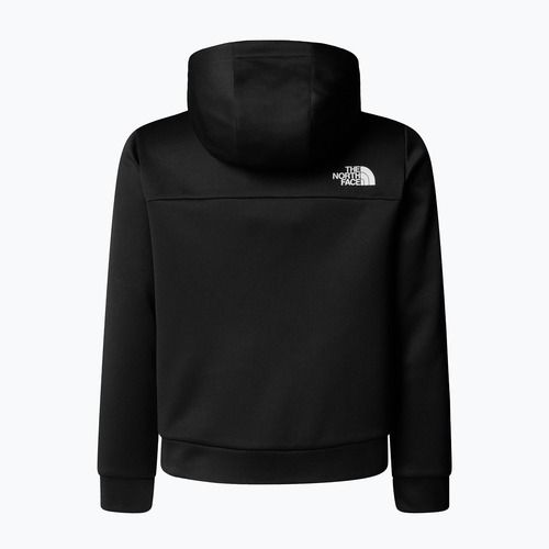 Felpa per bambini The North Face Teen Reaxion Full Zip Hoodie tnf black