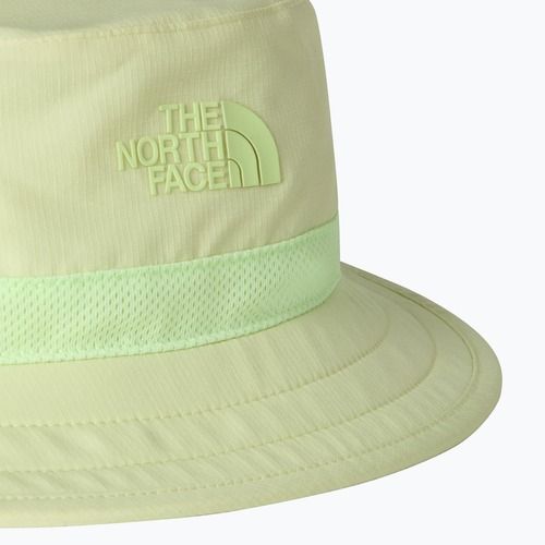 Cappello per bambini The North Face Kids Class V Rev Bucket lemon mist logo weather topo phantom print
