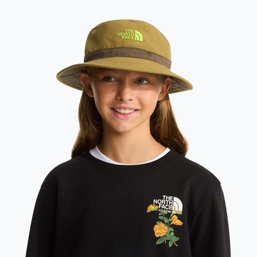 Cappello per bambini The North Face Kids Class V Rev Bucket cedar logo weather topo phantom print