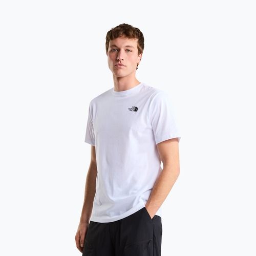 Maglietta da uomo The North Face Mountain Sketch Regular tnf white