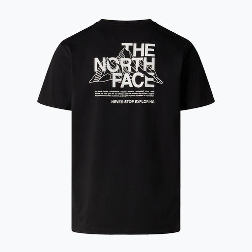 Maglietta da uomo The North Face Mountain Sketch Regular tnf black