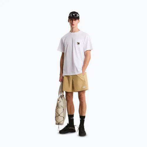Maglietta da uomo The North Face Mountain Logo Relaxed tnf white
