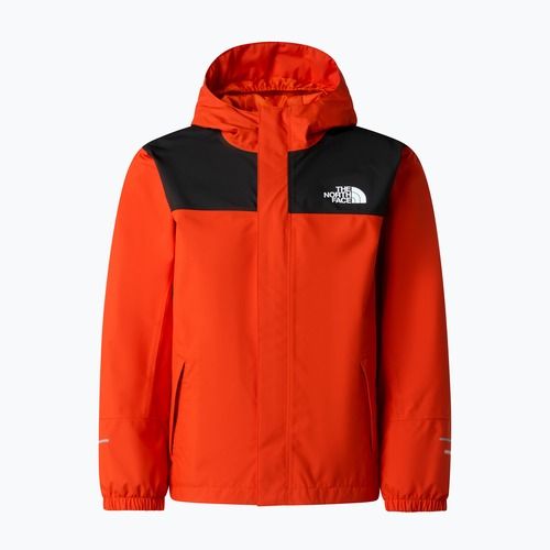 Giacca antipioggia per bambini The North Face Antora lava red