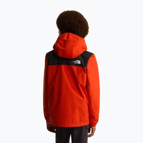 Giacca antipioggia per bambini The North Face Antora lava red