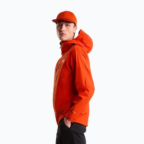 Giacca antipioggia da uomo The North Face Valley View lava red
