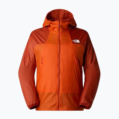 Giacca antivento da uomo The North Face Ridgelite FF Wind lava red/iron clay