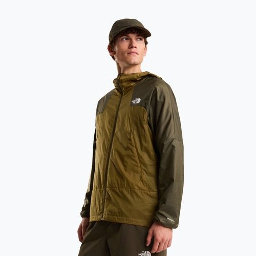 Giacca antivento da uomo The North Face Ridgelite FF Wind cedar/new taupe green