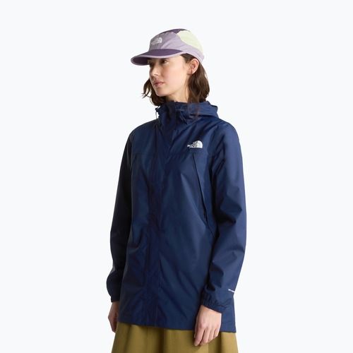 Impermeabile da donna The North Face Antora Rain Parka summit navy