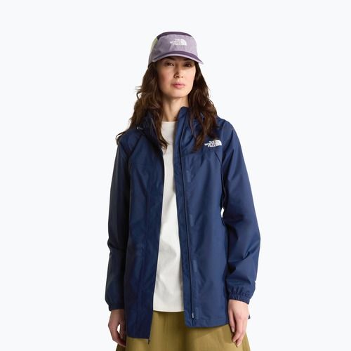 Impermeabile da donna The North Face Antora Rain Parka summit navy