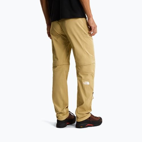 Pantaloni da trekking da uomo The North Face Exploration Regular Tapered Convertible khaki stone