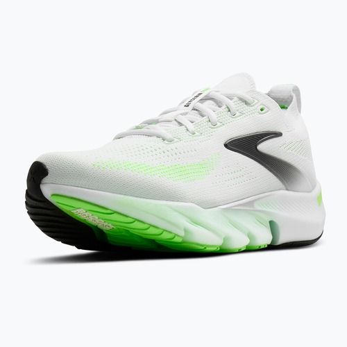 Scarpe da running da uomo Brooks Glycerin Flex white/green gecko/phantom