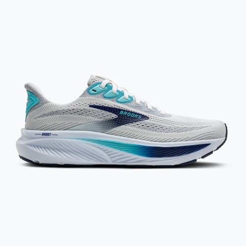 Scarpe da running da uomo Brooks Ghost 17 white/beacon blue/ipanema