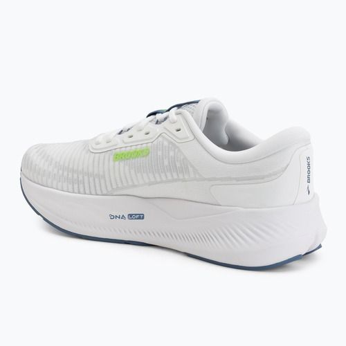 Scarpe da running da uomo Brooks Revel Max white/moonlight/green gecko