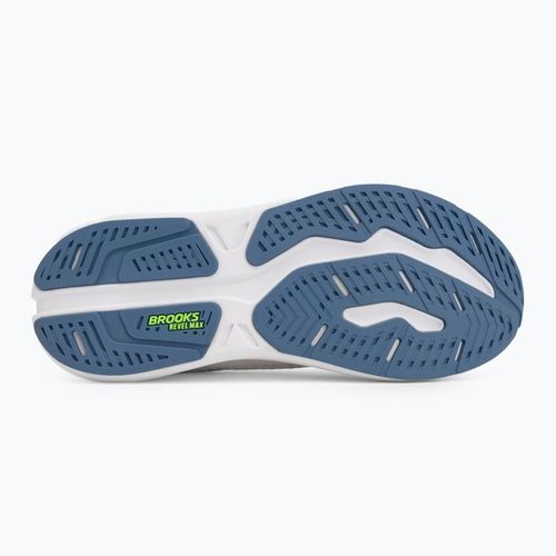 Scarpe da running da uomo Brooks Revel Max white/moonlight/green gecko