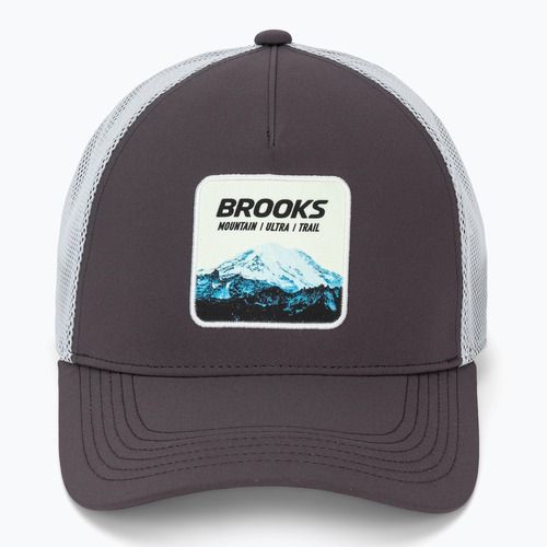 Cappellino con visiera Brooks Surge Trucker dark russet/white/atomic blue
