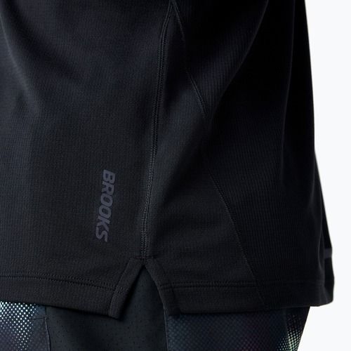 Maglietta da corsa da uomo Brooks Dash black