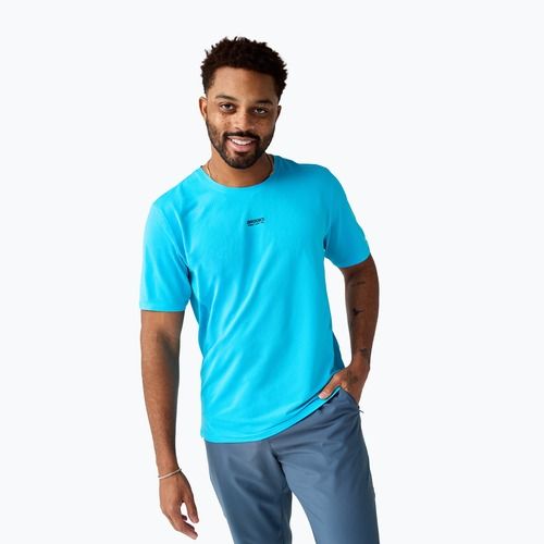 Maglietta da running da uomo Brooks Highpoint 2.0 blazing blue/atomic blue