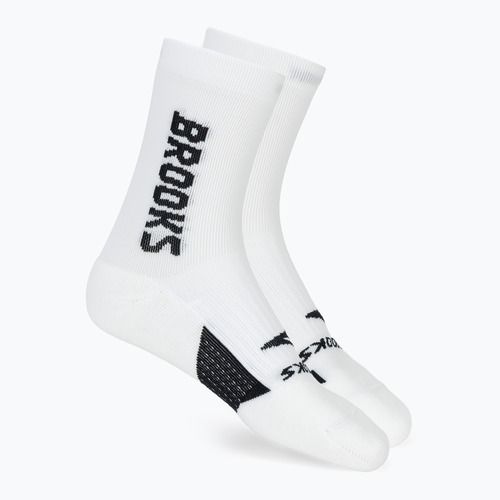 Calze da running Brooks Ghost Crew white/brooks
