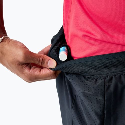 Pantaloncini da running da uomo Brooks Dash 2in1 black