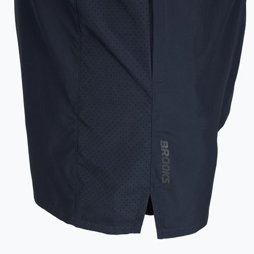 Pantaloncini da running da uomo Brooks Dash 2in1 midnight run/black