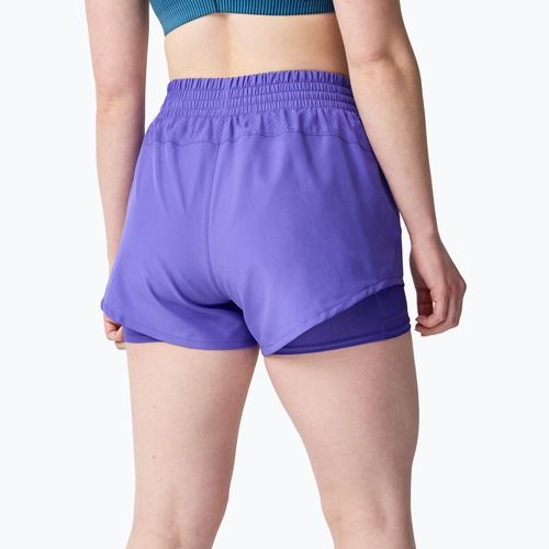 Pantaloncini da running da donna Brooks Dash 2in1 violet
