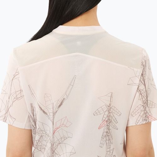 Maglietta da running da donna Salomon S/Lab Ultra Tee Aop lilac ash