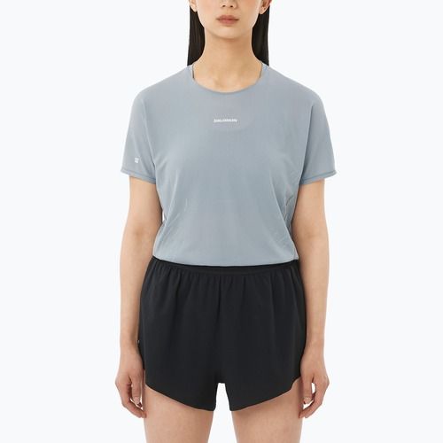 Maglietta da corsa da donna Salomon Sense Aero SS Tee GFX trade winds