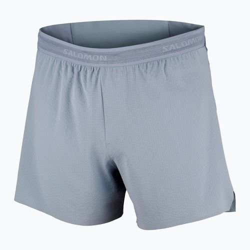 Pantaloncini da corsa da uomo Salomon Sens Aero Stow 5" trade winds