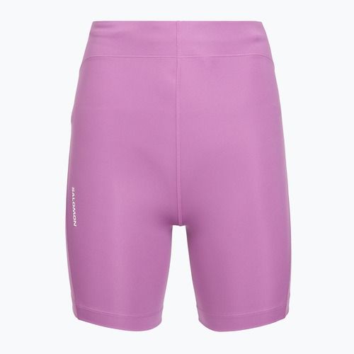 Pantaloncini da corsa da donna Salomon Shakeout Core Tight 6" iris orchid