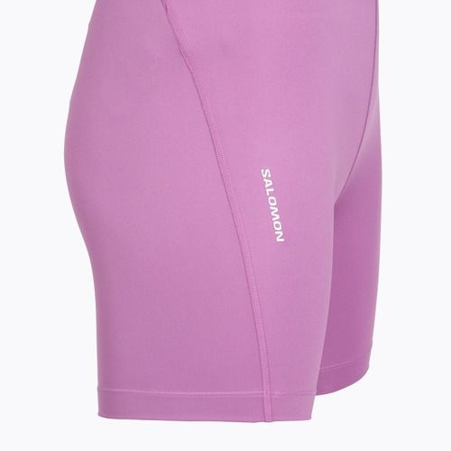 Pantaloncini da corsa da donna Salomon Shakeout Core Tight 6" iris orchid