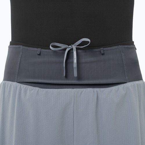 Pantaloncini da corsa da uomo Salomon Sense Aero 2IN1 5 "trade winds"