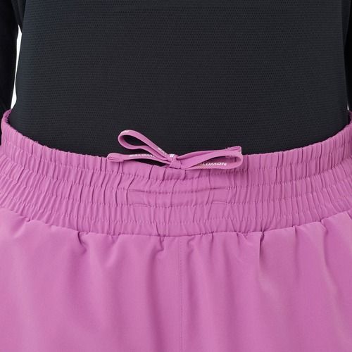 Pantaloncini da corsa da donna Salomon Shakeout Core 2IN1 4 "iris orchid"
