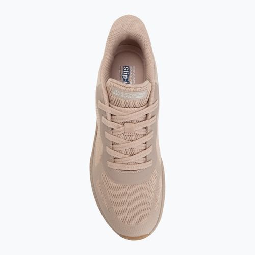 Scarpe da donna SKECHERS Bobs Squad 4 Staple Look beige