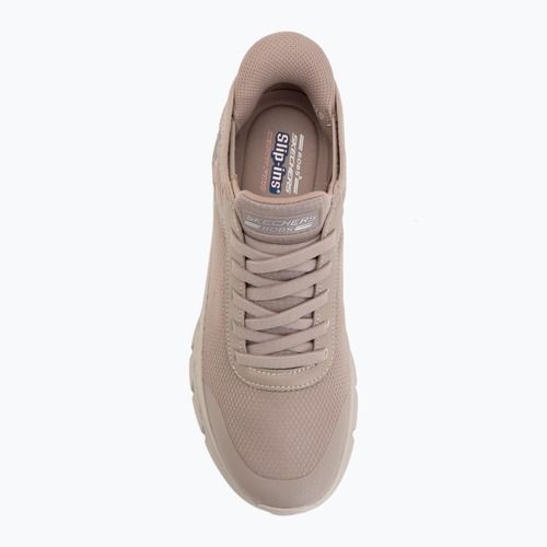 Scarpe da donna SKECHERS Bobs B Flex Hi Linear Force gray