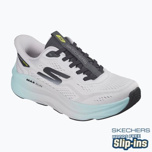 Scarpe da running da uomo SKECHERS Max Run gray