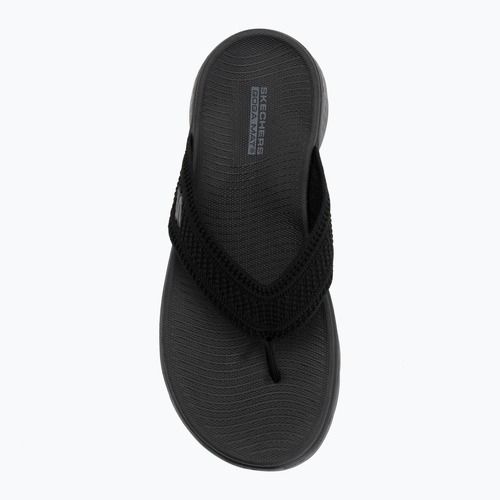 Infradito da donna SKECHERS Go Walk Flex Holly black