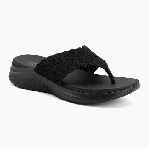 Ciabatte da donna SKECHERS Ultra Flex 3.0 Rhythm Waves black