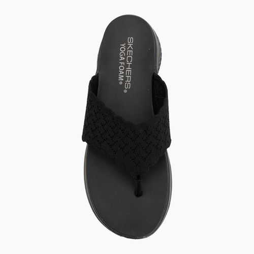 Ciabatte da donna SKECHERS Ultra Flex 3.0 Rhythm Waves black