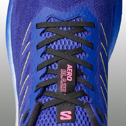 Scarpe da running da uomo Salomon Aero Blaze 3 bluing/white/acid lime