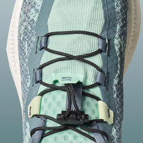 Scarpe da running da donna Salomon Aero Glide 4 GRVL stormy weather/lichen/vanilla ice