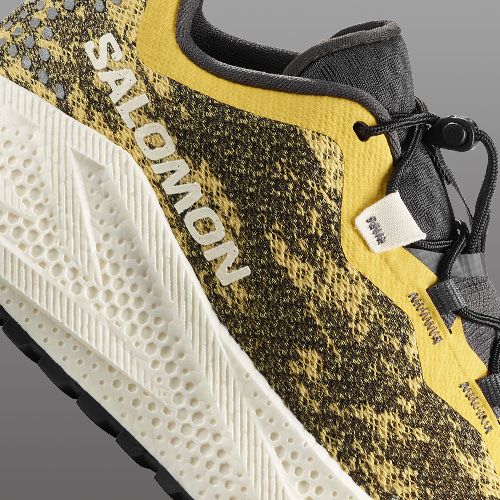 Scarpe da running da uomo Salomon Aero Glide 4 GRVL beach ball/asphalt/vanilla ice