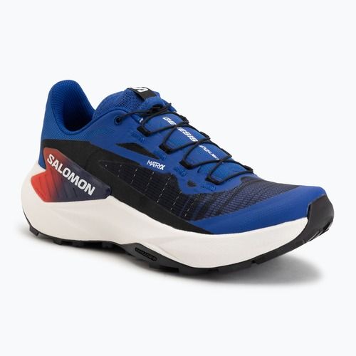 Scarpe da running Salomon Genesis Equipe surf the web/fiery red/white