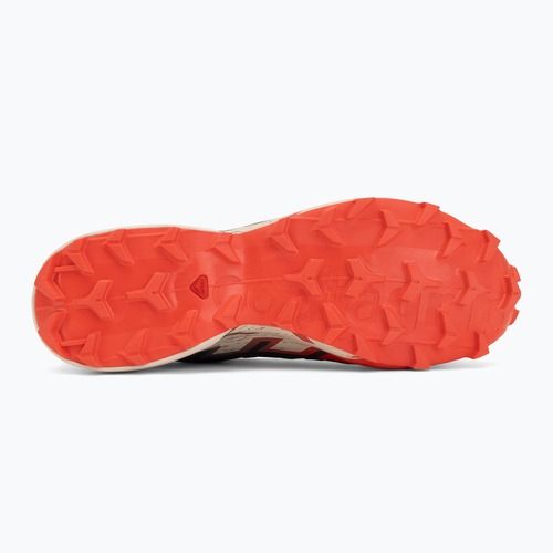 Scarpe da running da uomo Salomon Speedcross 6 black/fiery red/almond milk