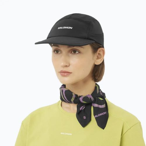 Cappellino con visiera Salomon Sense Aero deep black