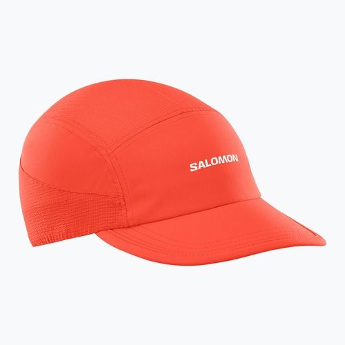 Cappellino con visiera Salomon Sense Aero fiery red