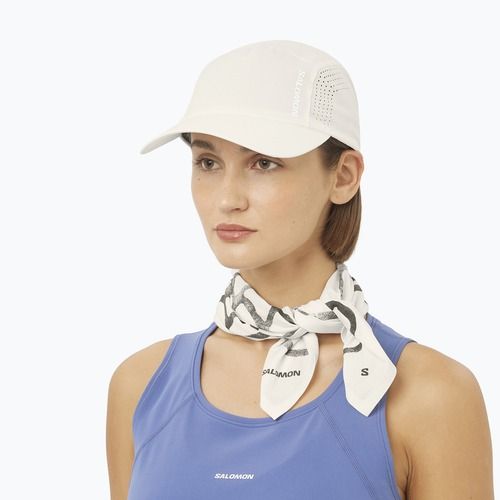 Cappellino con visiera Salomon Shakeout whisper white