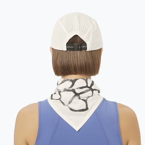 Cappellino con visiera Salomon Shakeout whisper white