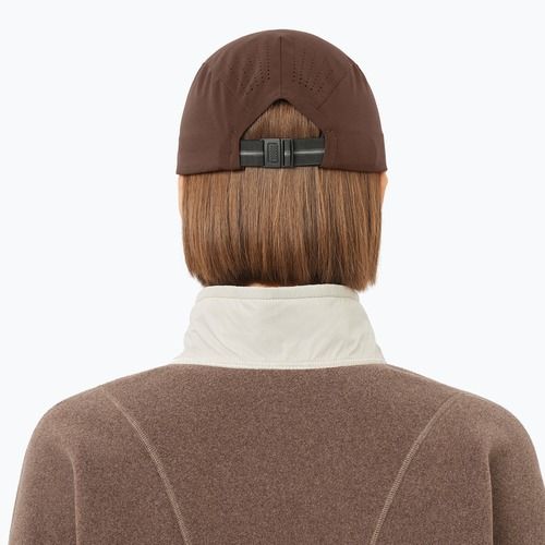 Cappellino con visiera Salomon Shakeout coffe bean