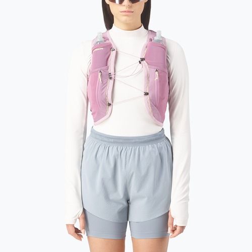 Gilet da corsa da donna Salomon Active Skin 12 Set dawn pink/dusky