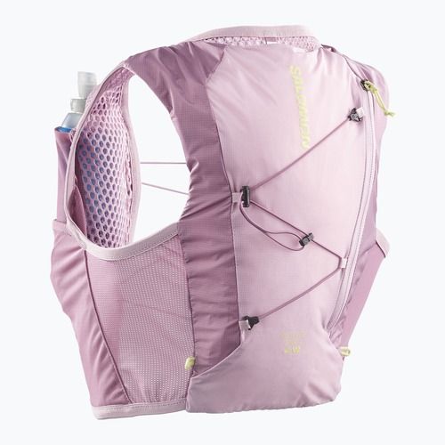 Gilet da corsa da donna Salomon Active Skin 4 Set dusky orchid/daw